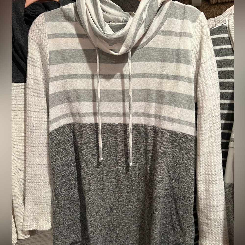 Staccato Cowl Neck